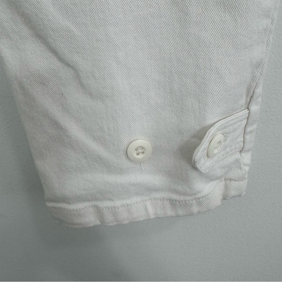 Quince Women’s White Cargo Pants | High Rise Utility Style | Size 26 - Picture 7 of 15